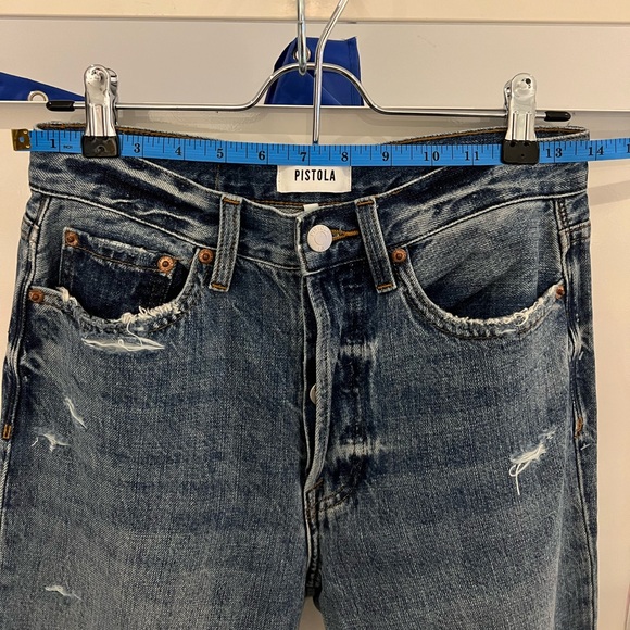 PISTOLA Charlie High Rise Straight Jeans - Picture 4 of 7